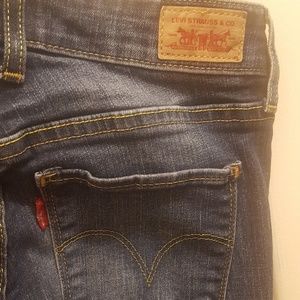 LEVIS 529 CURVY LEGGING SKINNY JEANS